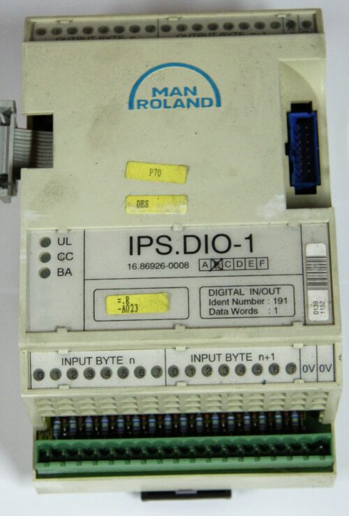 Man Roland IPS.DIO-1 (16.86926-0008) Digital  Ein- / Ausgangsmodul